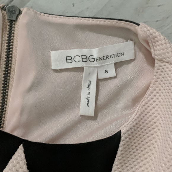 BCBGeneration Mock Neck Babydoll Dress - Picture 5 of 7